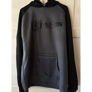 Coastal Classics Expedition‎ Series XXL Hoodie Black Wolf Creek Colorado Mens